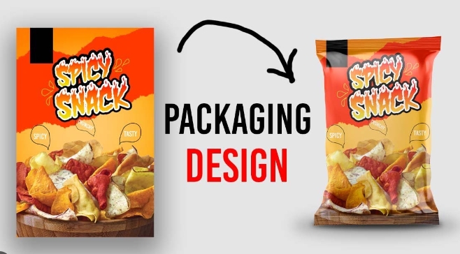 snack packaging design