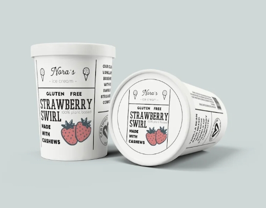 ice cream packaging design