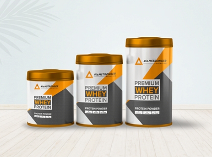 protein powder packaging design