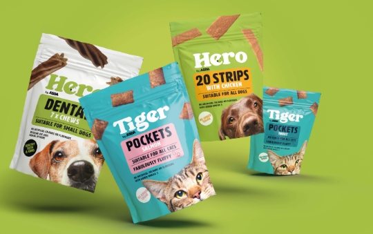 dog food packaging design