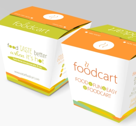 food box packaging design