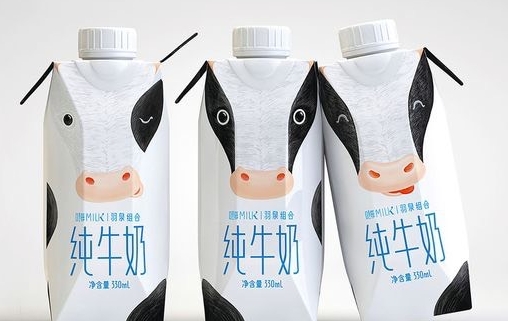 milk packaging design