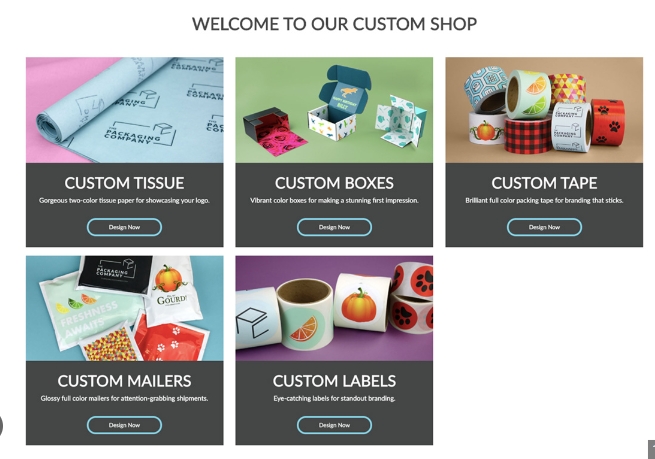 online packaging company