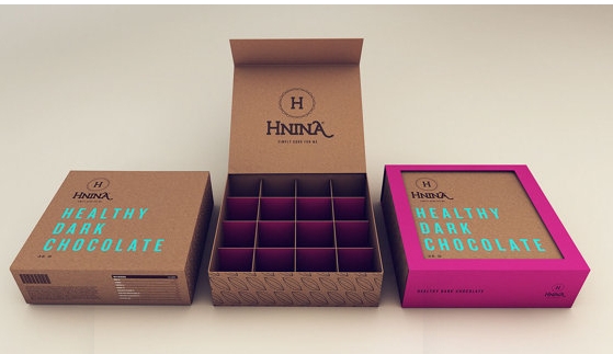 chocolate box packaging design