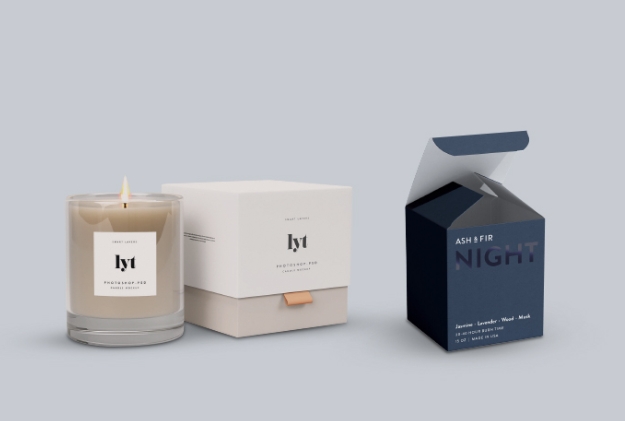 candle box packaging design