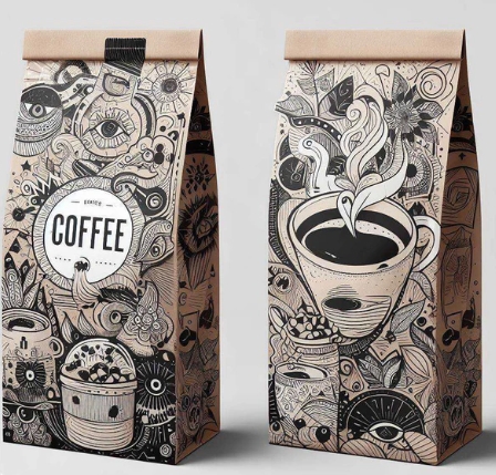 unique coffee packaging