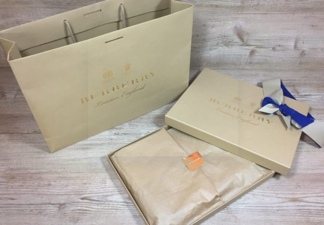 burberry packaging box