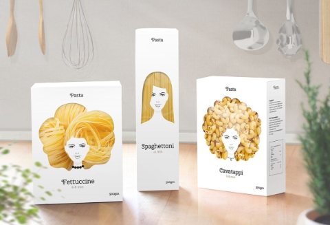 pasta packaging design